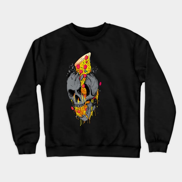 Rest in pizza Crewneck Sweatshirt by Madkobra